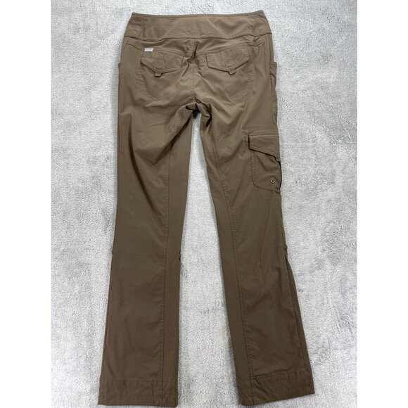 Columbia Sportswear Omni-Shield Hiking Pants Womens 6 Green Stretch Outdoor - Picture 6 of 15